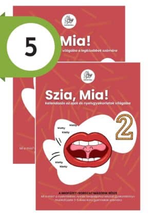 5 db x Szia, Mia! csomagajánlat  (MIO-SOROZAT 1-2. része)