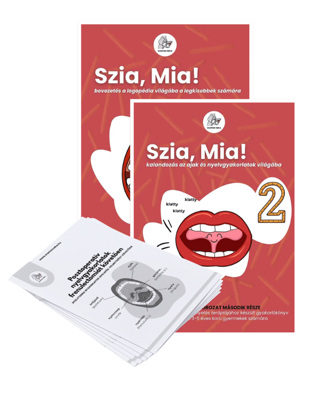 (ELFOGYOTT!) MIO-CSOMAG AKCIÓ - szépséghibás logopédiai kiadványok