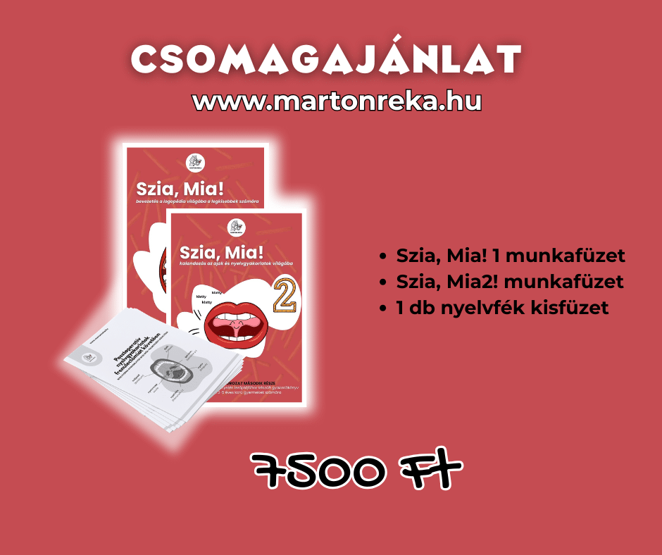 (ELFOGYOTT!) MIO-CSOMAG AKCIÓ - szépséghibás logopédiai kiadványok - Image 2